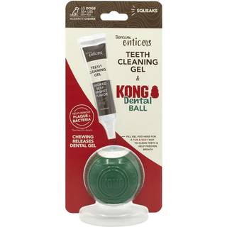 Tropiclean KONG Dental Ball Large inkl. 35 ml. Gel