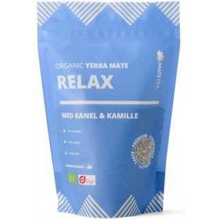 Matetea Yerba Mate Relax Kanel Og Kamille Ø (180 g)