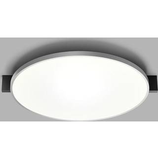 Inlay Round C3 Loftlampe Sort/Sølv