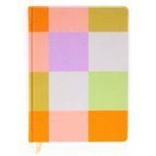 Designworks Ink Jumbo Journal Velvet Check - Notesbog