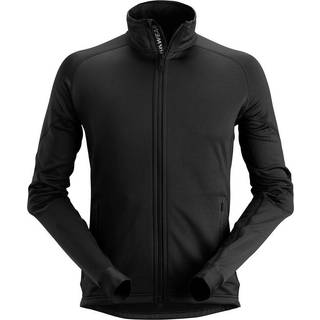 Snickers 8003 flexiwork, polartec® power stretch® 2.0 jakke i stretchfleece med lynlås sort 3XL