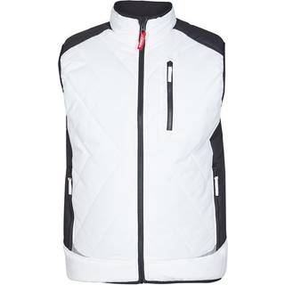 ENGEL Galaxy quiltet vintervest Hvid/Antrazitgrå 5850-193 XS