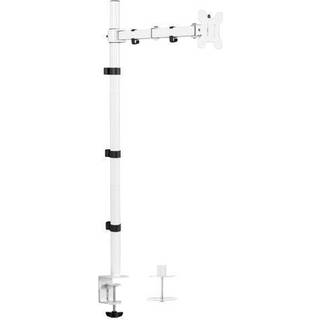 Vivo Extra Tall Single Monitor Desk Mount Stand 39 tommer Stang har fuld justerbarhed - Tilt og artikulering indeholder 13 til 32 tommer sk?rme o