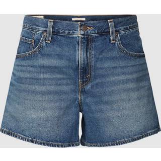 Levi's Levi's Mid Blue Mom 80s Denim 100% Cotton Shorts