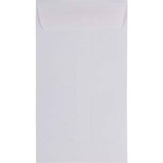 Jampapir nr. 6 Coin Business Convolles - 3 3/8 X 6 - White - 50/Pack