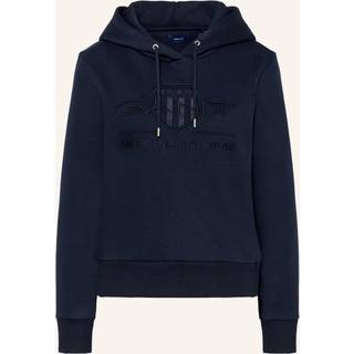 GANT Dame Tonal Archive Shield hættetrøje (M)