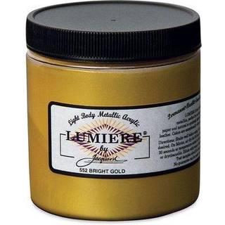 Jacquard Lumiere stofmaling brt guld