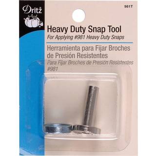 Dritz 981t Heavy Duty Snap Fasteners Tool metal