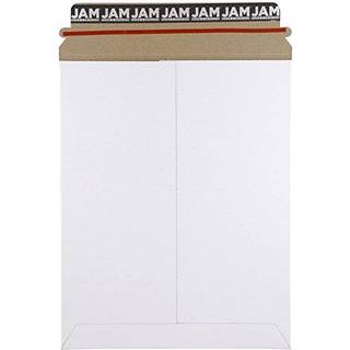 Jampapir opholdsflad foto Mailer konvolutter med skræl og forsegling lukning - 9 3/4 x 12 1/4 - Hvid - Solgt individuelt