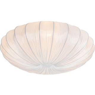 Japandi loftslampe hvid silke 60 cm 5-lys - Plu