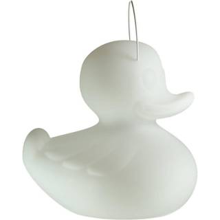 DUCK-DUCK XL udendørs LED-designerlampe, hvid