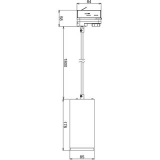 LED-pendel Lucea 3-kreds 20W hvid
