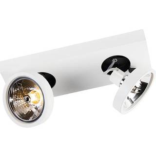 Moderne spotlight hvid roterbar og vipbar - Ga 2