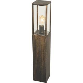 Vintage udendørs gulvlampe antik guld 80 cm IP44 - Charlois