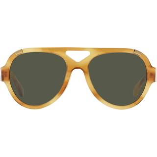 Tory Burch TY7164U 192071 55 Solbriller Kvinder Brun - Transparent Striped Brown - 55mm