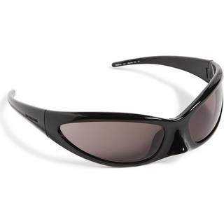 Balenciaga BB0251S 001 80 Solbriller Mænd Black - Black - 80mm