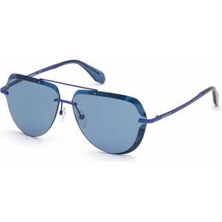 Adidas Originals OR0018 90V 63 Solbriller Mænd Blue - Shiny Blue - 63mm
