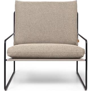 Ferm Living Desert 1-Seater Sofa Dark Sand/Sort
