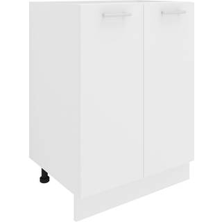 Esilo underskab køkken 60 cm 2 låger hvid.