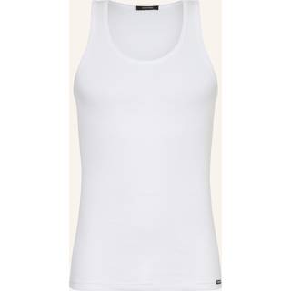 Toteme Cotton-blend jersey tank top - white - M