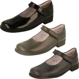 Start Rite Start-Rite Samba Black Leather School Shoes Standard Fit