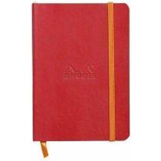 Rhodiarama foret 4 x 5 1/2 Poppy Red Softcover Journal