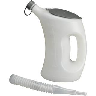 Oliekande Slagfast PE-Plast - M/ Flextud og Låg - 3L
