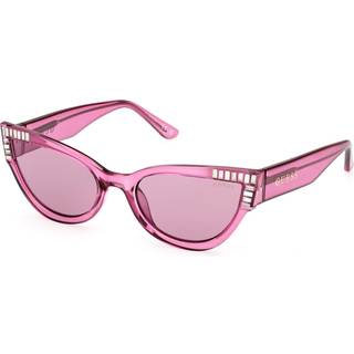 Guess GU7901 83Y 54 Solbriller Kvinder Purple - Transparent Purple - 54mm