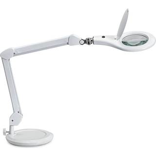 MAULmakro LED arbejdslampe, hvid, 46 cm, stativ