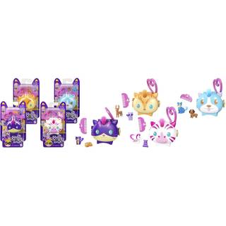 Polly Pocket Mini Verden af kæledyr 1 stk. - Kompakt, samlbar kæledyrs-legesæt til fantasifuld leg