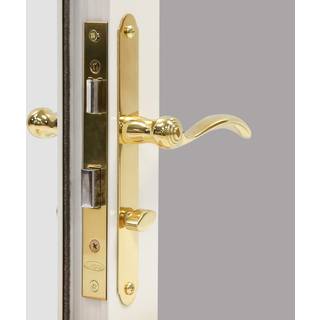 Larson Certified Storm Door Revere Mortise Brass Handle Set Storm Door Handle Replicement med n?gle DEADBOLT