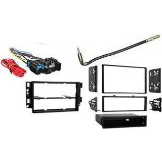 Metra 99-3306 Double DoN eller Single Din Installation Dash Kit til 2007-up Chevrolet Aveo og Pontiac G3 (sort)