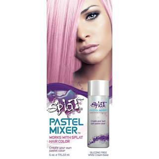 Splat | Pastel Mixer Kit | Hvid flødebase 6 oz. | Semi-permanent hårfarve | Vegansk og grusomhedsfri