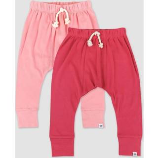 Honestbaby Multipack Honest Pants Joggers Trækker på 100% organisk bomuld til spædbarn baby og småbørn drenge piger unisex pink ombre nyfødt