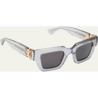 Bottega Veneta BV1230S 001 49 Solbriller Mænd Krystalklar - Clear - 49mm