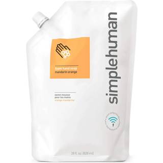 Simplehuman 828 ml skumhåndsæbe refill pose, mandarin orange