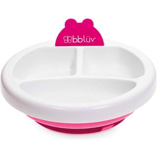 BBLÜV Platö opdelt tallerken Pink 1 stk. - 1 stk.