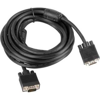 Lanberg VGA (Han) til VGA (Han) Kabel Dobbelt Afskærmet 5 Meter