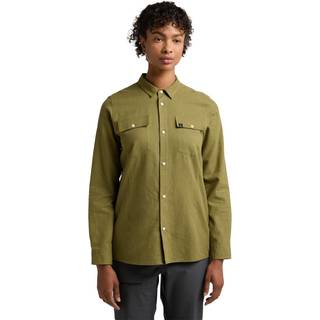 Haglöfs Women's Curious Hemp Shirt Olive Green, L