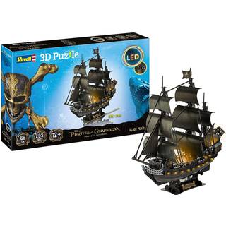 Revell 3D Puzzle, The Black Pearl m/ LED, 293 dele [Levering: 1-2 dage]