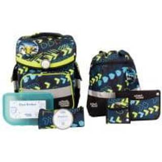 School Mood Timeless Elias mit LED-Patchy 7-tlg. Schulranzenset