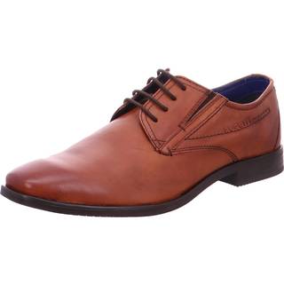 bugatti Herren Derby cognac Glattleder