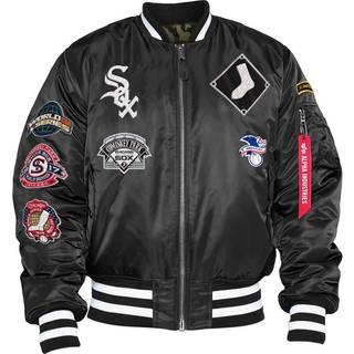 Chicago White Sox Alpha Industries Black Reversible Bomber Jacket alphaindustries adult unisex Black alphaindustries adult unisex Black alphaindustrie - 2xl