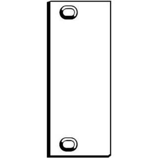 Don-jo shf 45 st?ld?r h?ngsel udsk?ret fyldsplade prime coated 1-1/2 """" bredde x 4-1/2 """" h?jde (pakke med 10)