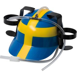 Ølhjelm SVERIGE - M/ 2 Holder - Hurtig levering