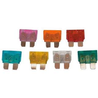 Fladsikringer, 25 A, hvid, 10-pack