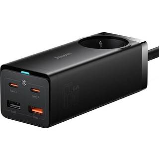 Baseus GaN3 Pro wall charger / powerstrip 2xUSB + 2xUSB-C + AC 65W