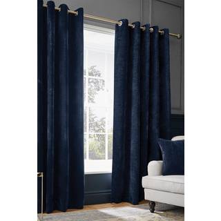Hyperion Selene Luxury Chenille Weighted Thermal Lined Gardiner til gardinstang168 x 229cm