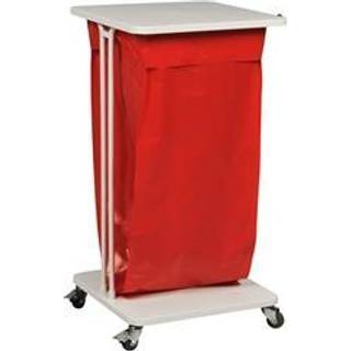 Sækko-Boy soft close låg sækkeholder kildesortering 120 liter hvid