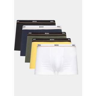 BOSS 5-pak Jersey Quality Cotton Mix Solid Cotton Trunks - Multi-colour-2 - Medium * Kampagne *